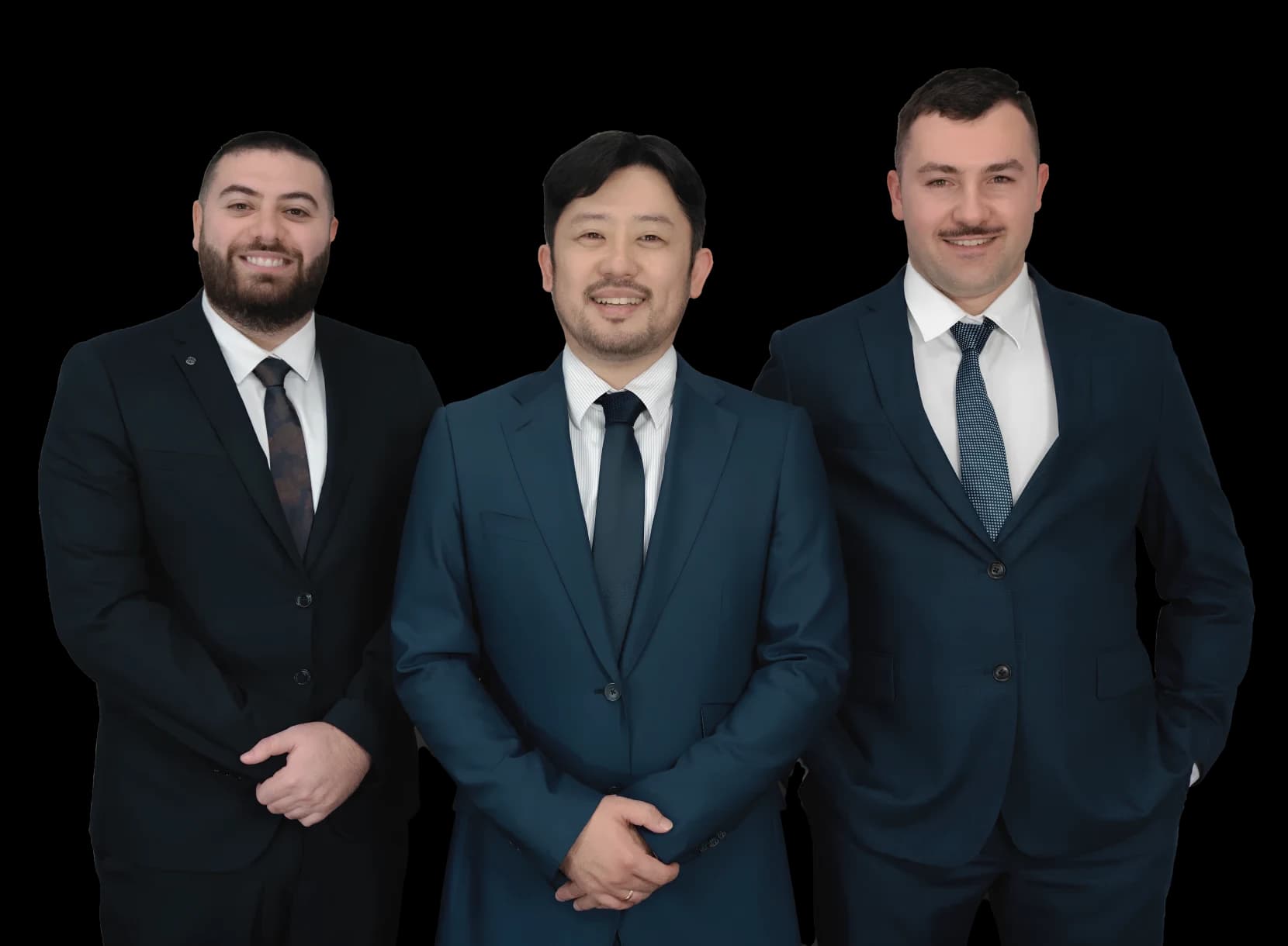 Alexandre, Thomas et Nicolas, les trois experts en assurance de wecov